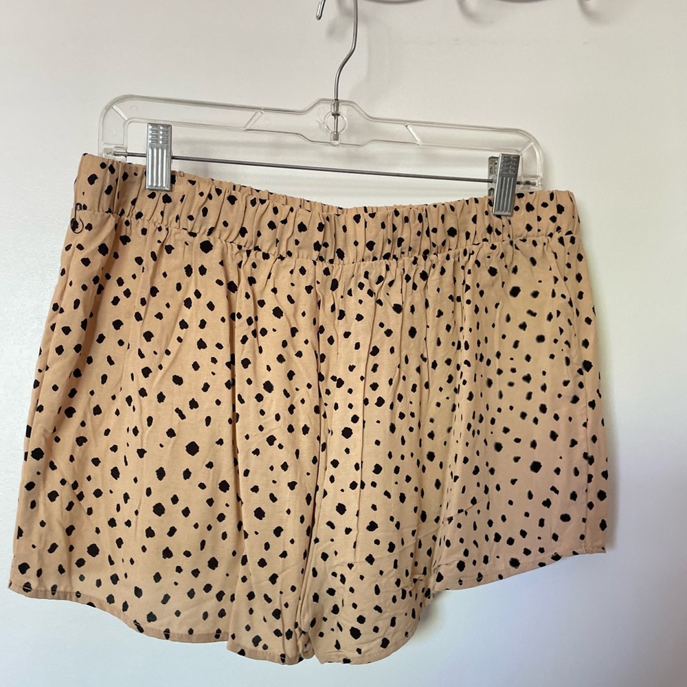 Cheetah Print shorts from F21